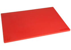 Snijplank Hygiplas LDPE 450x300x10 mm rood