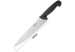 Koksmes Hygiplas 215 mm zwart