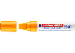 Krijtstift edding 4090 window blok 4-15mm neon oranje