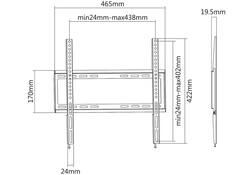 TV wandsteun ACT 32 tot 55 inch VESA