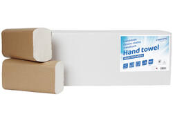Handdoek Cleaninq I-vouw 2-laags 205x240mm 25x150st rc wit