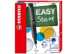 Rollerpenvulling STABILO Easyoriginal fijn blauw doosje à 20 stuks