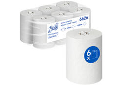 Handdoekrol Scott Control ES 1-laags 300m wit 6626