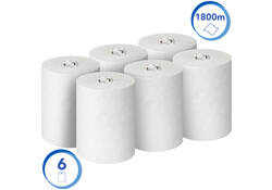 Handdoekrol Scott Control ES 1-laags 300m wit 6626