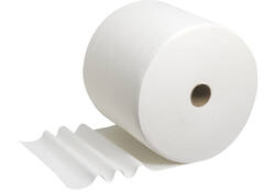 Poetsrol WypAll L40 PowerClean 1-laags 31,5cmx232m 750vel wit 7452