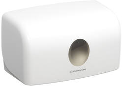 Handdoekdispenser Aquarius voor i-vouw mini wit 6956