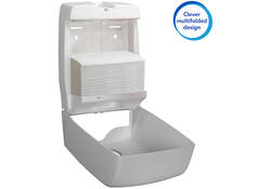 Handdoek Scott m-vouw 1-laags 23x23,5cm 16x250stuks wit 1804