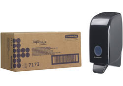 Zeepdispenser Aquarius 1 liter zwart 7173