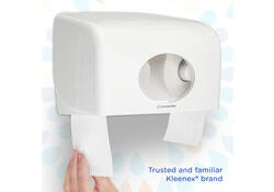 Toiletpapier Kleenex 3-laags 195vel wit 8459