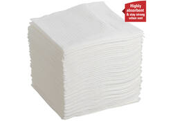 Poetsdoek WypAll X70 PowerClean 42,1x37,5cm 12x76vel wit 8387