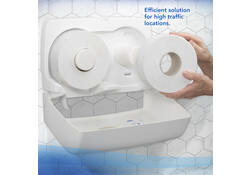 Toiletpapier Scott Essential Jumbo 2-laags 200m wit 8614