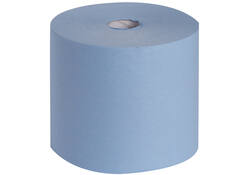 Poetsrol WypAll L10 EXTRA 1-laags 23,5cmx380m 1000vel blauw 7472