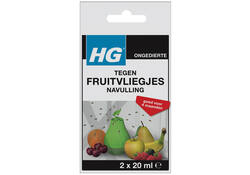 Fruitvliegjesval HG HGX navulling 2x20ml
