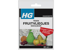 Fruitvliegjesval HG HGX met 1 navulling 20ml