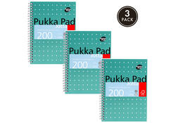 Notitieboek Pukka Jotta A5 lijn 200 pagina's 80gr groen