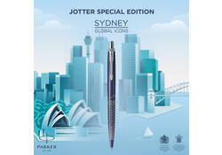 Balpen Parker Jotter special edition Sydney blue CT medium