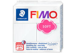 Boetseerklei Fimo soft 57 gram wit
