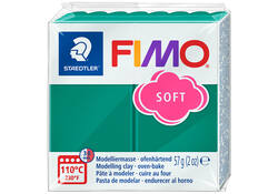 Boetseerklei Fimo soft 57 gram smaragd