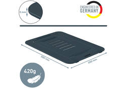 Laptopstandaard Leitz Ergo Aluminium plat verstelbaar