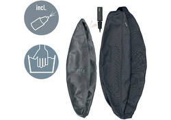 Actieve zitbal Leitz Ergo 65cm anti-rol donkergrijs