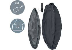 Actieve zitbal Leitz Ergo 75cm anti-rol donkergrijs