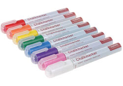 Krijtstift Europel watervast 3-6mm assorti etui 8 stuks