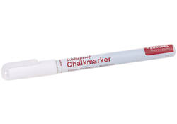 Krijtstift Europel watervast 1-3mm wit blister 1 stuk