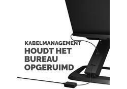 Laptopstandaard Fellowes Hana LT zwart