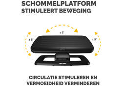 Voetensteun Fellowes Hana LT zwart