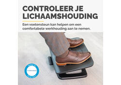 Voetensteun Fellowes Hana LT zwart