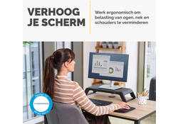 Monitorstandaard Fellowes Hana LT zwart