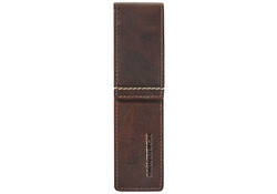 Pennenetui Maverick Rough Gear Brown 2-delig