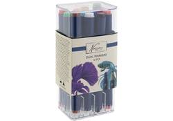 Alcoholmarkers Nassau Arts duopunt set à 12 kleuren