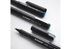 Fineliner STABILO dr!ver fijn blauw