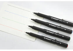 Fineliner STABILO dr!ver fijn blauw