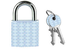 Hangslot Masterlock 30mm golven motief