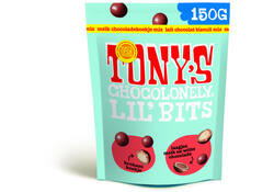 Chocolade Tony's Chocolonely Lil' Bits melk koekje mix 150 gram