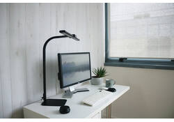 Bureaulamp Unilux Strata base led zwart