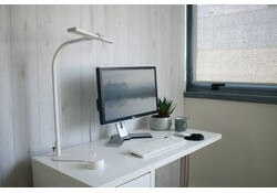 Bureaulamp Unilux Strata base led wit