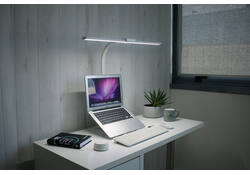 Bureaulamp Unilux Strata base led wit