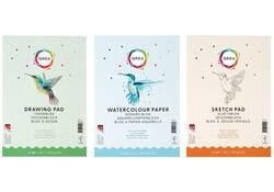 Tekenblok Qrea A5 24 vel 160gr gelijmd