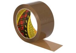 Verpakkingstape Scotch 371 48mmx66m bruin PP