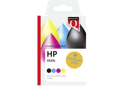 Inktcartridge Quantore alternatief tbv Hp 912XL 3YP34AE hc zw+3 kl