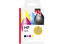 Inktcartridge Quantore alternatief tbv Hp 912XL 3YL83AE hc geel