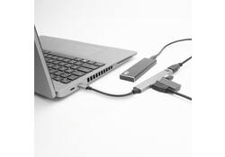 Hub ACT USB-C 3x USB-A 2.0 en 1x USB-A 3.0