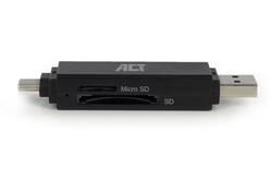 Kaartlezer ACT USB-C/USB-A 3.0