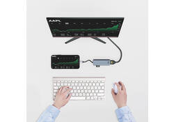 Adapter ACT USB-C 4K multiport voor 2 HDMI monitoren