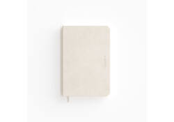 Notitieboek de KEMPEN Cotton Vanilla 110x160mm blanco 160 pagina's 90gr wit