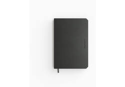Notitieboek de KEMPEN Ashblack 110x160mm blanco 160 pagina's 90gr zwart