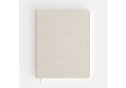 Notitieboek de KEMPEN Cotton Vanilla 171x220mm blanco 192 pagina's 90gr wit